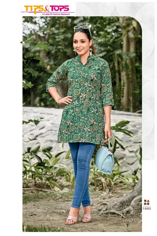 Tips And Tops Victoria Vol 4 Kurti Wholesale catalog