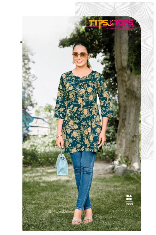 Tips And Tops Victoria Vol 4 Kurti Wholesale catalog