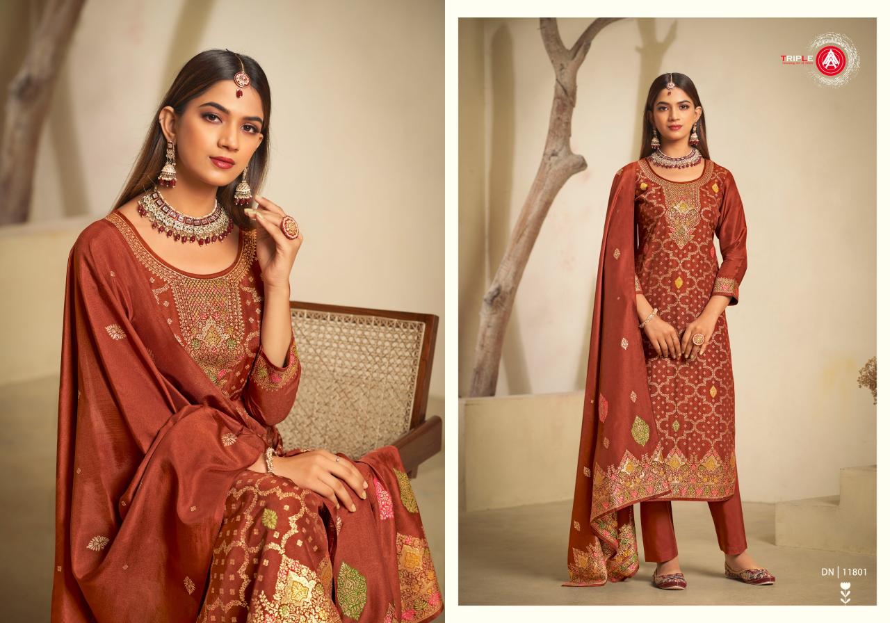 Triple Aaa Cred Viscose Fancy Dress Material Wholesale catalog