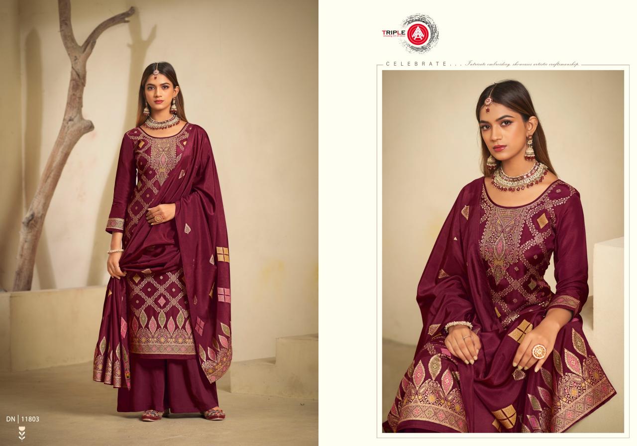 Triple Aaa Cred Viscose Fancy Dress Material Wholesale catalog