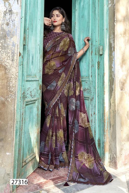 Vallabhi Bhadra Vol 2 georgette saree wholesale surat wholesale catalog