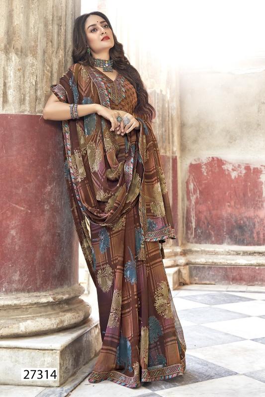 Vallabhi Bhadra Vol 2 georgette saree wholesale surat wholesale catalog
