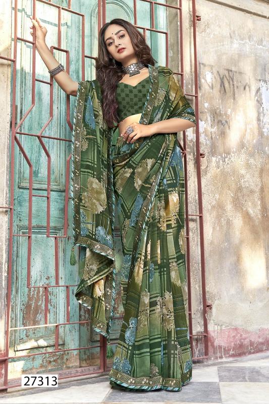 Vallabhi Bhadra Vol 2 georgette saree wholesale surat wholesale catalog