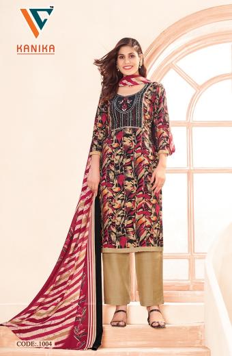Vandana C Kanika Vol 1 Ready Made Muslin Suit  wholesale catalog