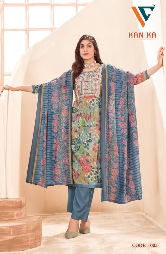 Vandana C Kanika Vol 1 Ready Made Muslin Suit  wholesale catalog