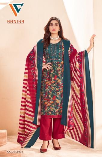 Vandana C Kanika Vol 1 Ready Made Muslin Suit  wholesale catalog