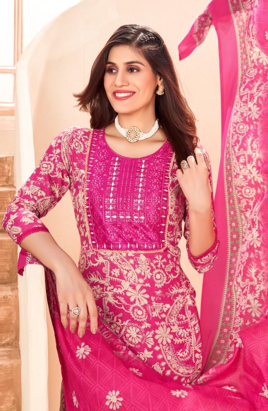 Vandana C Kanika Vol 1 Ready Made Muslin Suit  wholesale catalog