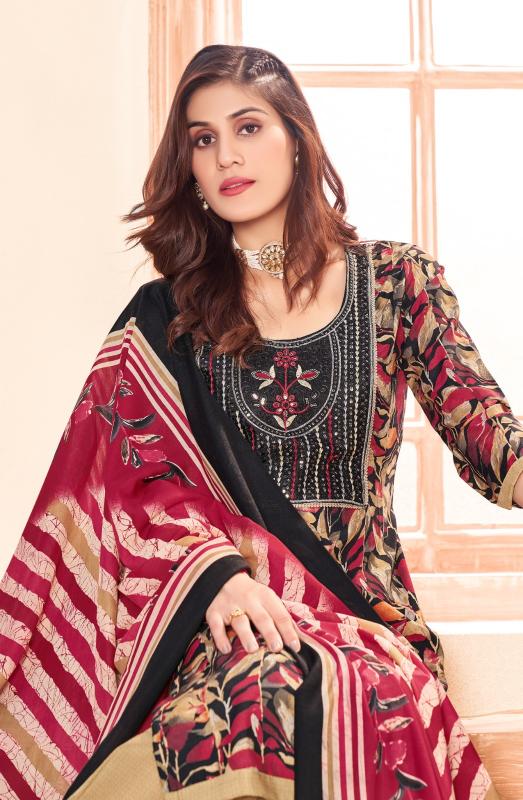 Vandana C Kanika Vol 1 Ready Made Muslin Suit  wholesale catalog
