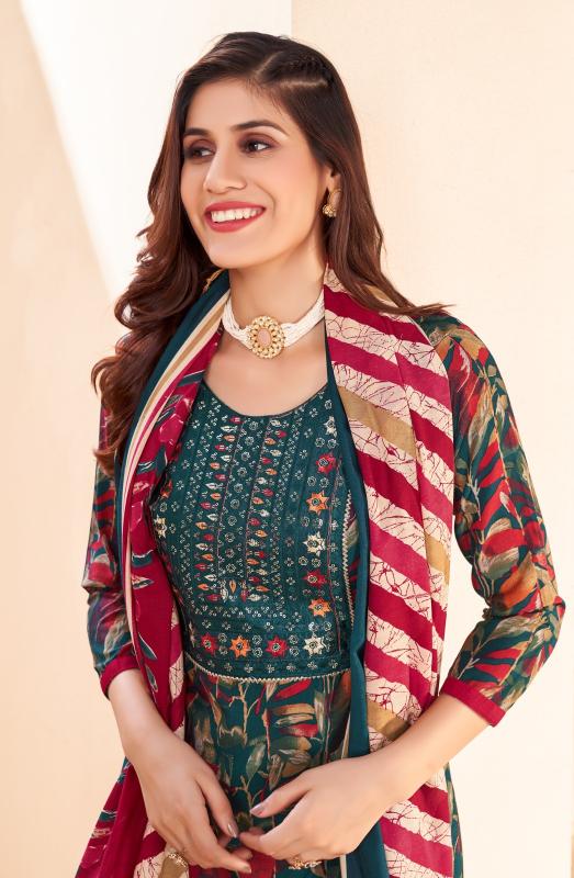 Vandana C Kanika Vol 1 Ready Made Muslin Suit  wholesale catalog