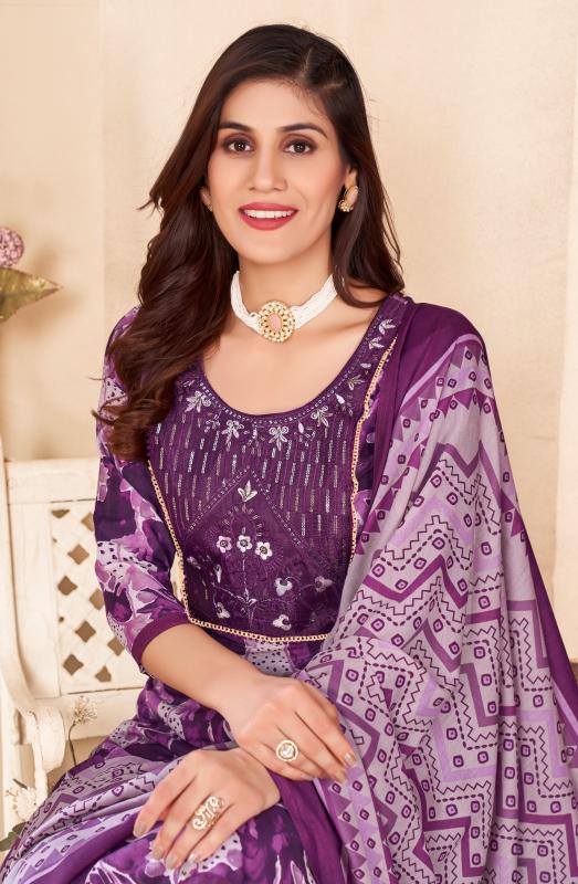 Vandana C Kanika Vol 1 Ready Made Muslin Suit  wholesale catalog