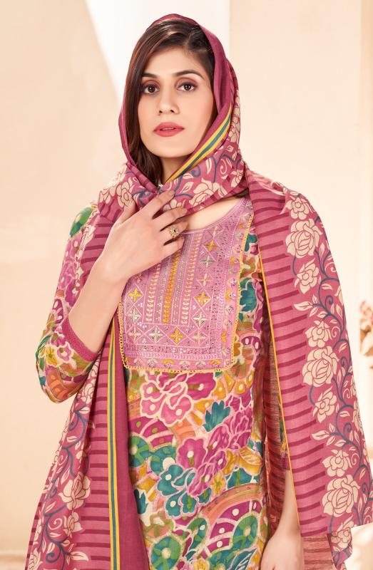 Vandana C Kanika Vol 1 Ready Made Muslin Suit  wholesale catalog