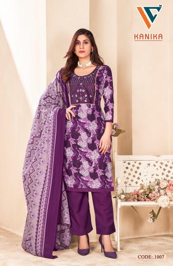 Vandana C Kanika Vol 1 Ready Made Muslin Suit  wholesale catalog