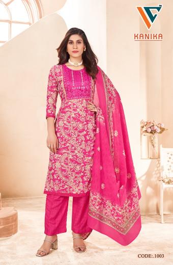 Vandana C Kanika Vol 1 Ready Made Muslin Suit  wholesale catalog