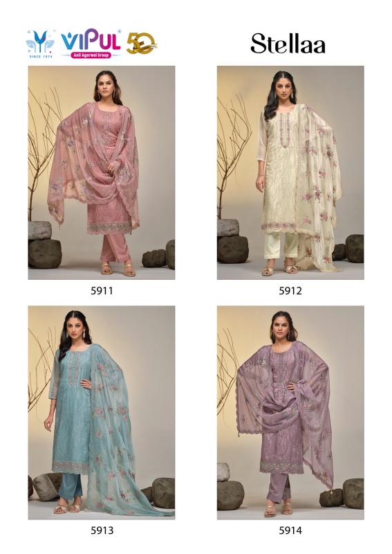 VIPUL STELLIA Salwar Kameez Wholesale catalog