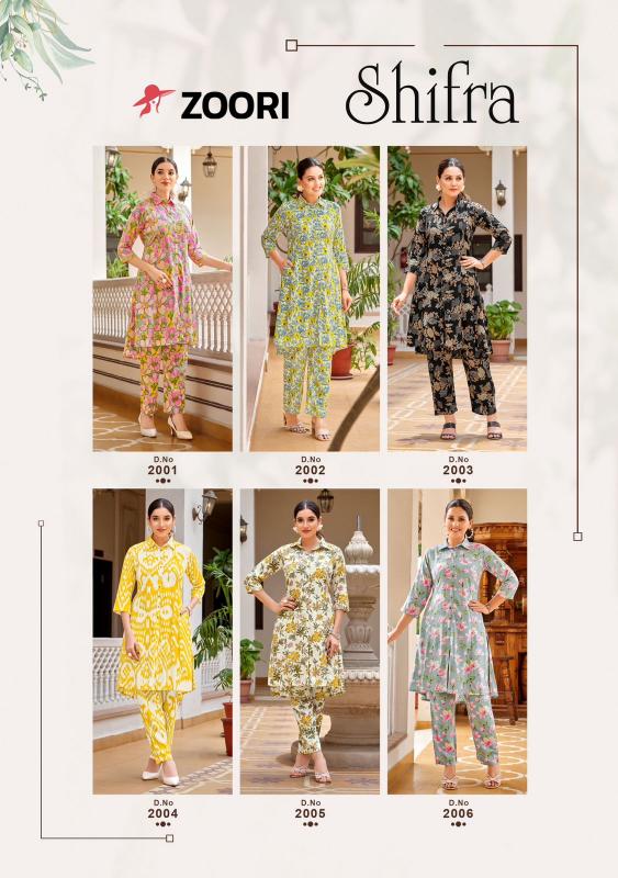 ZOORI Shifra CO ord set Wholesale catalog