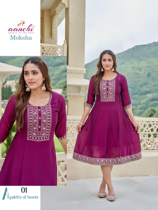 Aanchi MOKSHA Kurti Wholesale Catalog