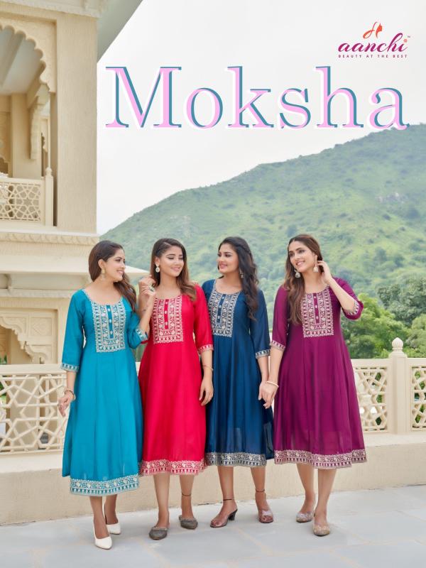 Aanchi MOKSHA Kurti Wholesale Catalog
