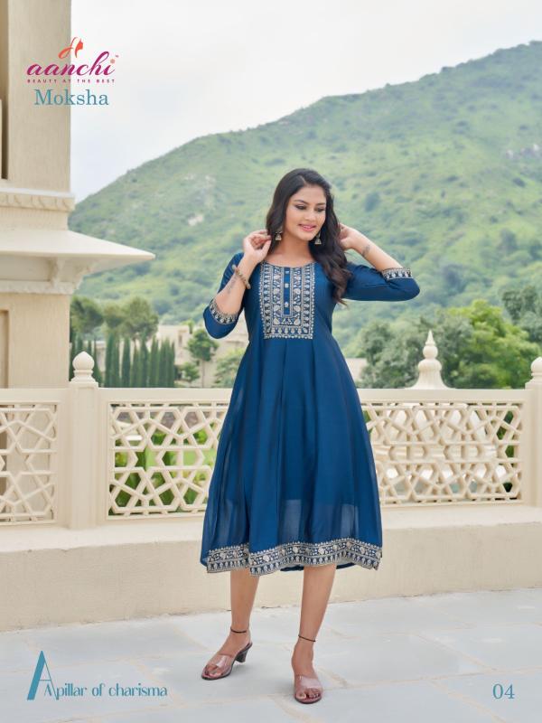 Aanchi MOKSHA Kurti Wholesale Catalog