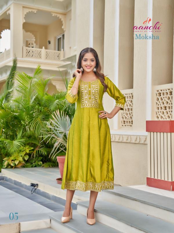 Aanchi MOKSHA Kurti Wholesale Catalog