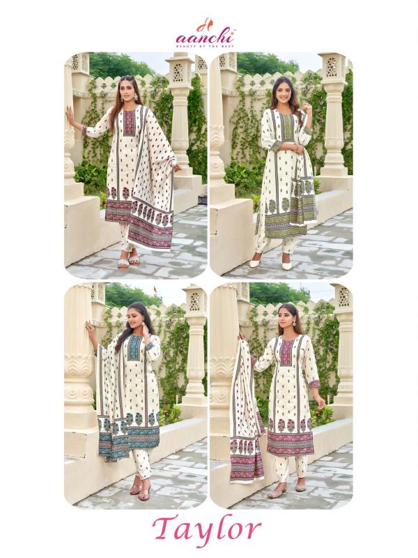 Aanchi TAYLOR Kurti Wholesale Catalog