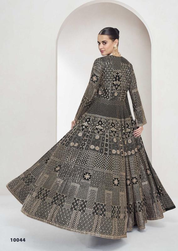 Aashirwad Nitya Georgette Fancy Indo Western Salwar Kameez Wholesale Catalog