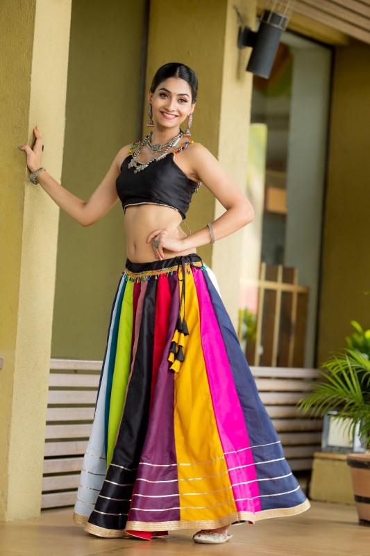 Aawiya 7068 Multi Colour Cotton Lehenga Choli Wholesale catalog