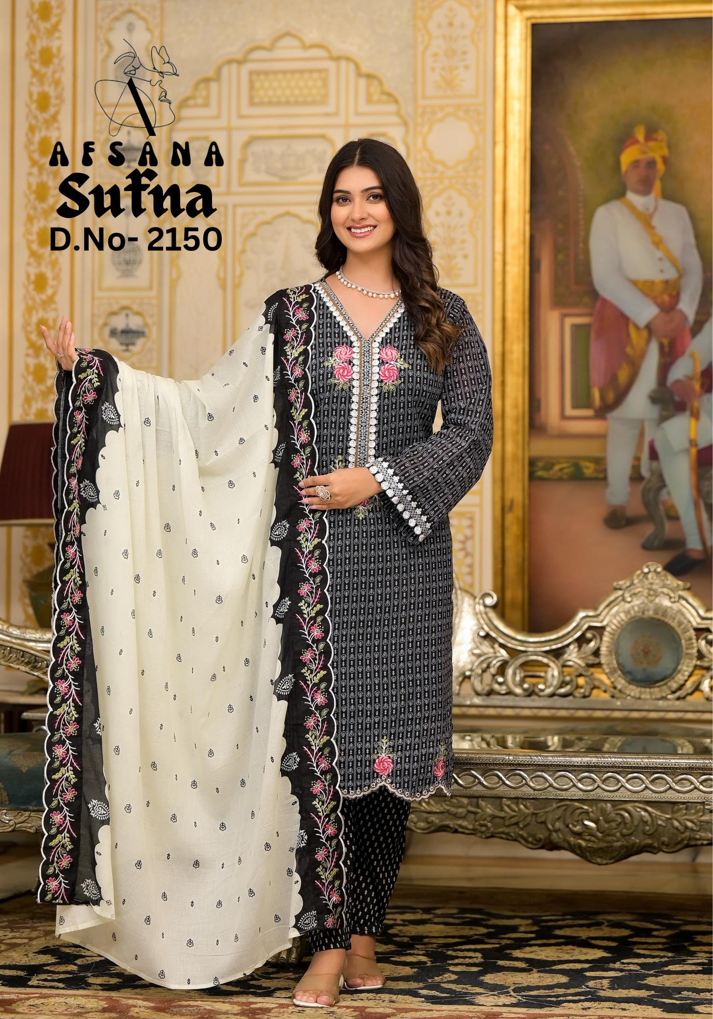 Afsana Sufna Kurti Wholesale catalog