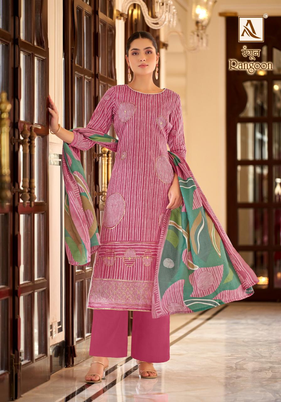 Alok Rangoon Dress Material Wholesale Catalog
