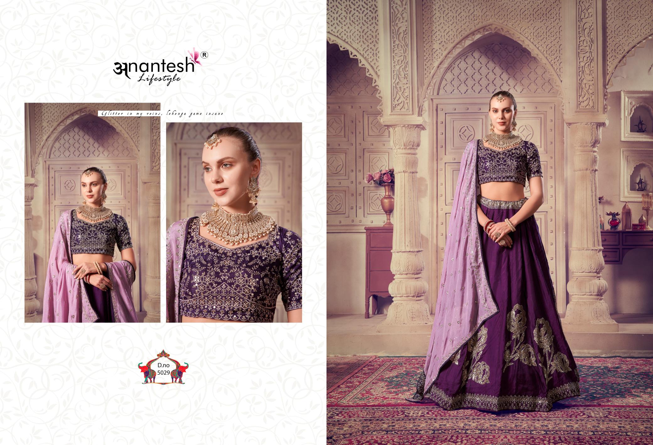 Anantesh Occations Vol 8 Designer Lehenga Choli Wholesale Catalog