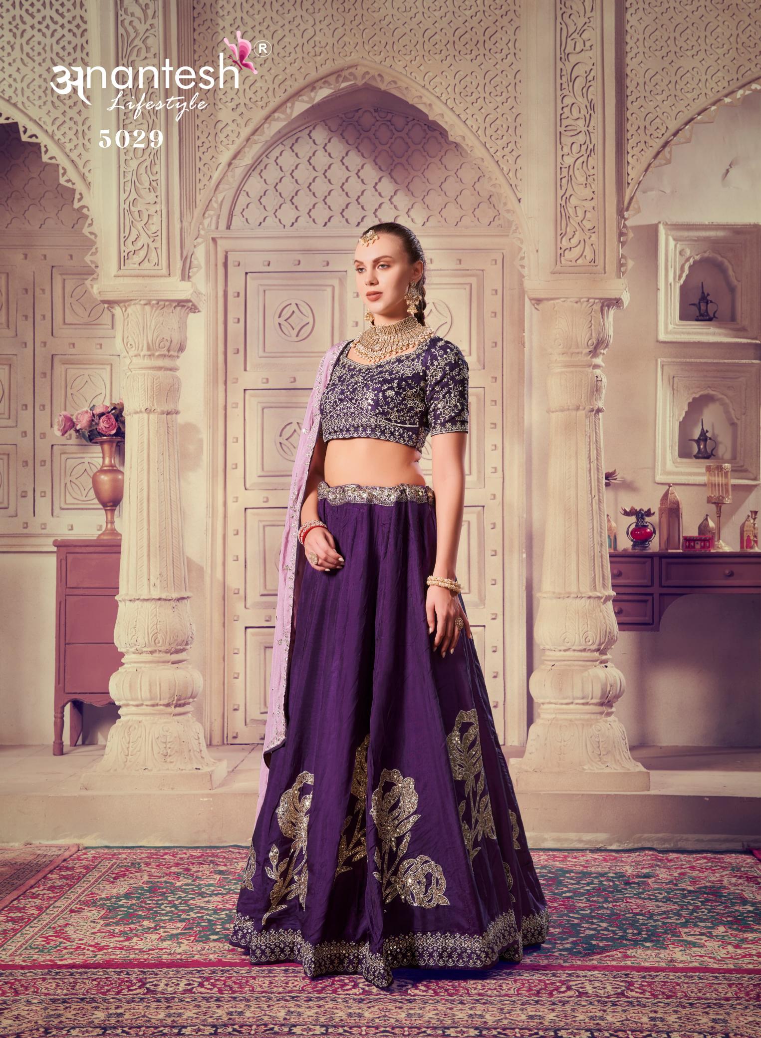 Anantesh Occations Vol 8 Designer Lehenga Choli Wholesale Catalog