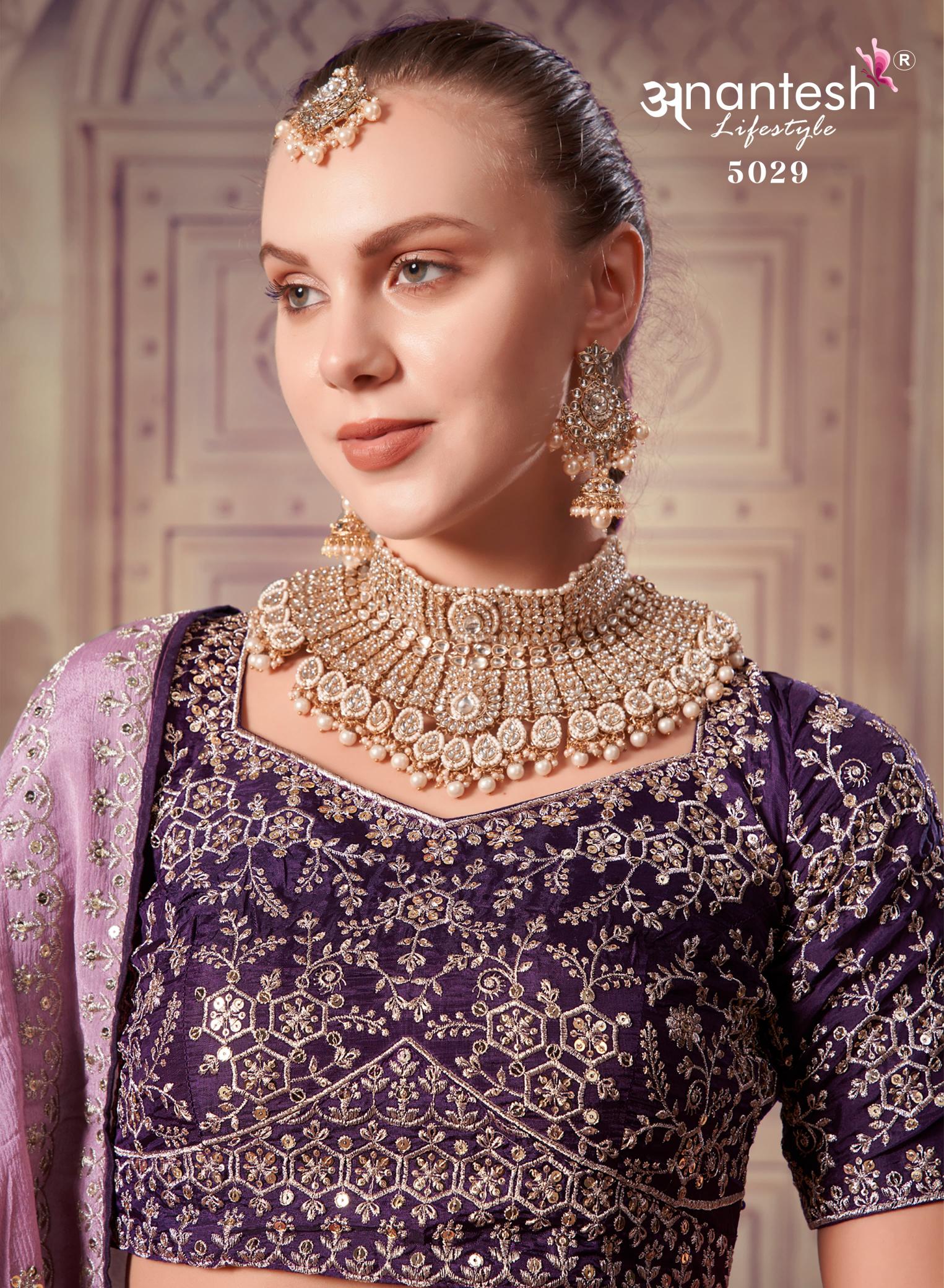 Anantesh Occations Vol 8 Designer Lehenga Choli Wholesale Catalog