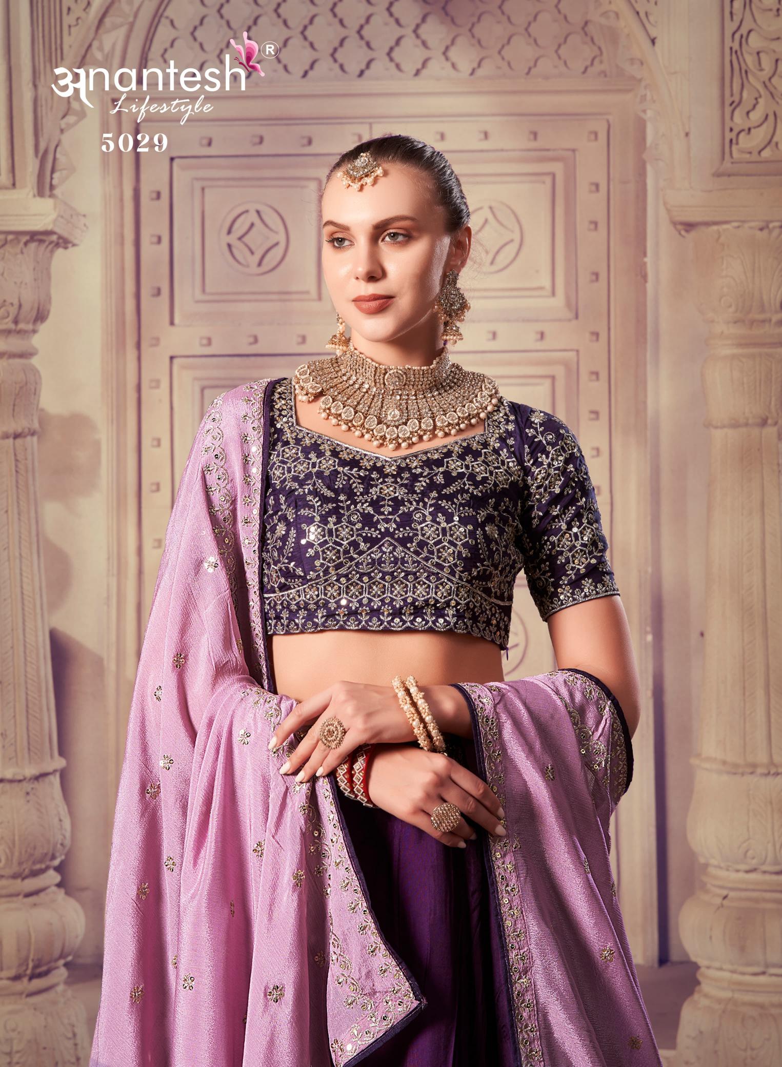 Anantesh Occations Vol 8 Designer Lehenga Choli Wholesale Catalog