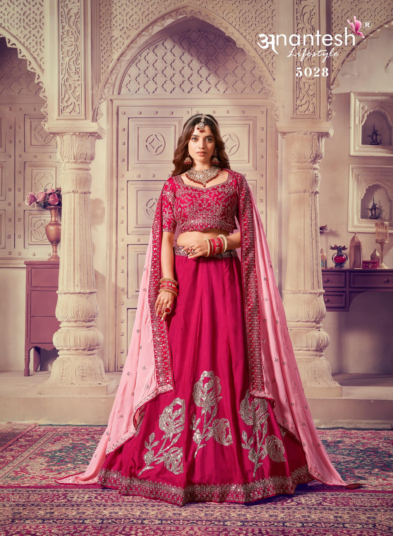 Anantesh Occations Vol 8 Designer Lehenga Choli Wholesale Catalog