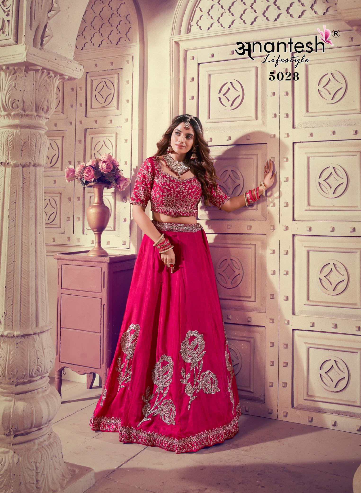 Anantesh Occations Vol 8 Designer Lehenga Choli Wholesale Catalog