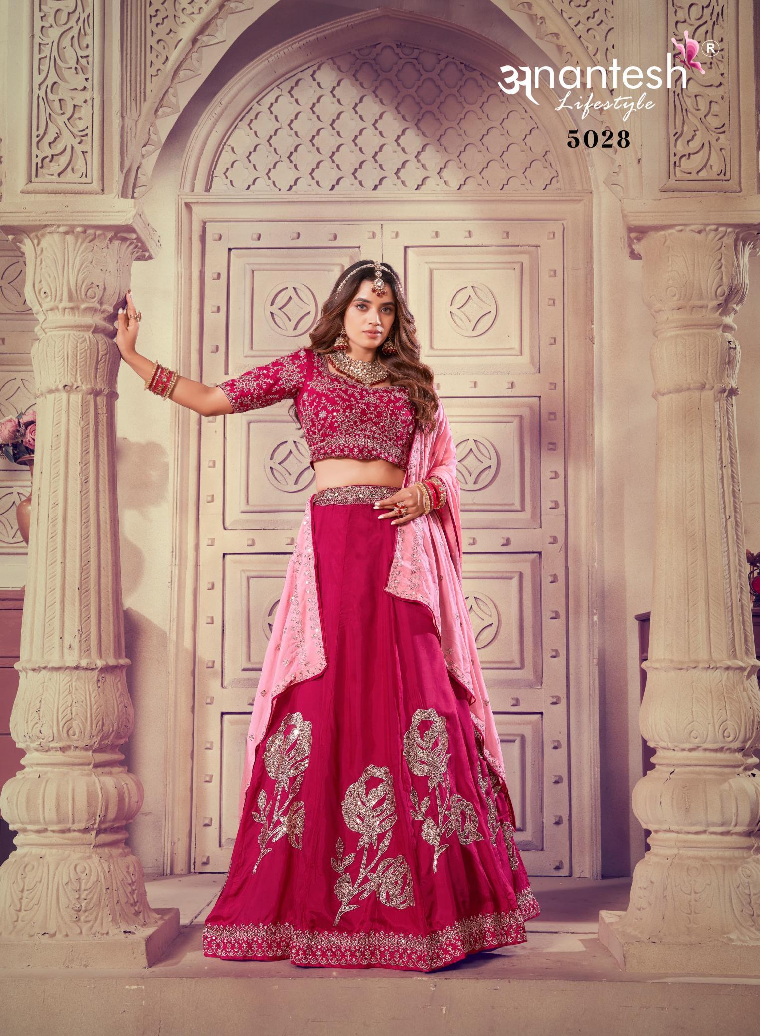 Anantesh Occations Vol 8 Designer Lehenga Choli Wholesale Catalog