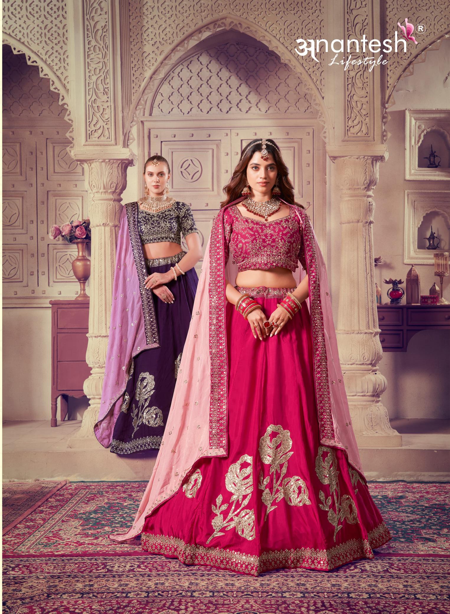 Anantesh Occations Vol 8 Designer Lehenga Choli Wholesale Catalog
