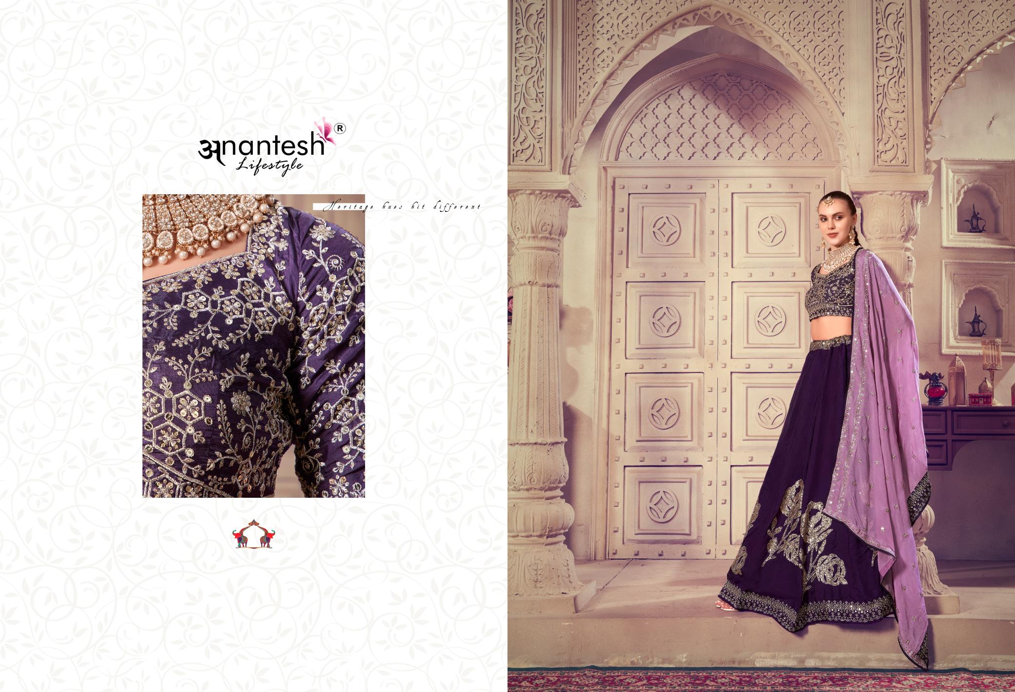 Anantesh Occations Vol 8 Designer Lehenga Choli Wholesale Catalog