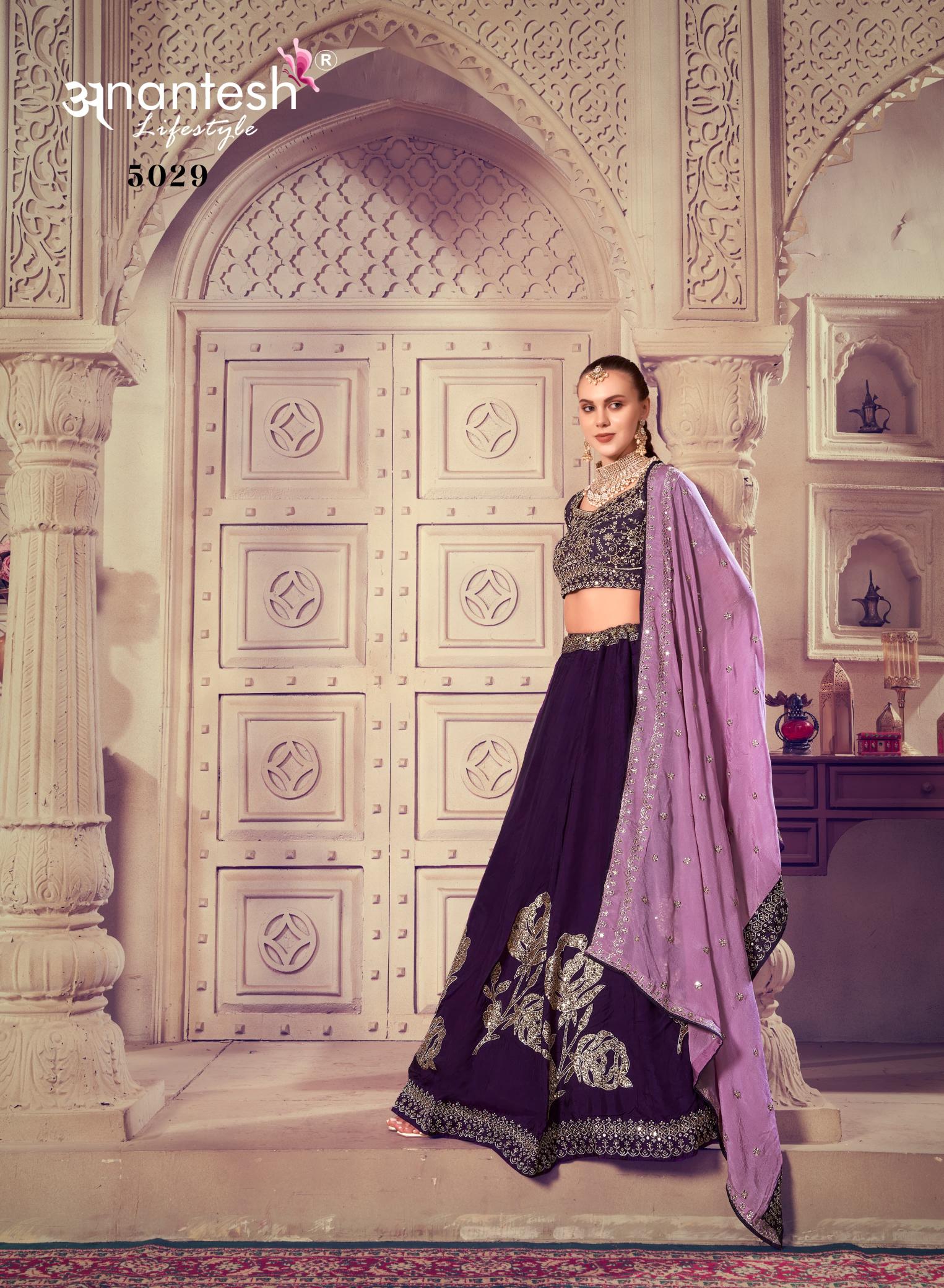 Anantesh Occations Vol 8 Designer Lehenga Choli Wholesale Catalog