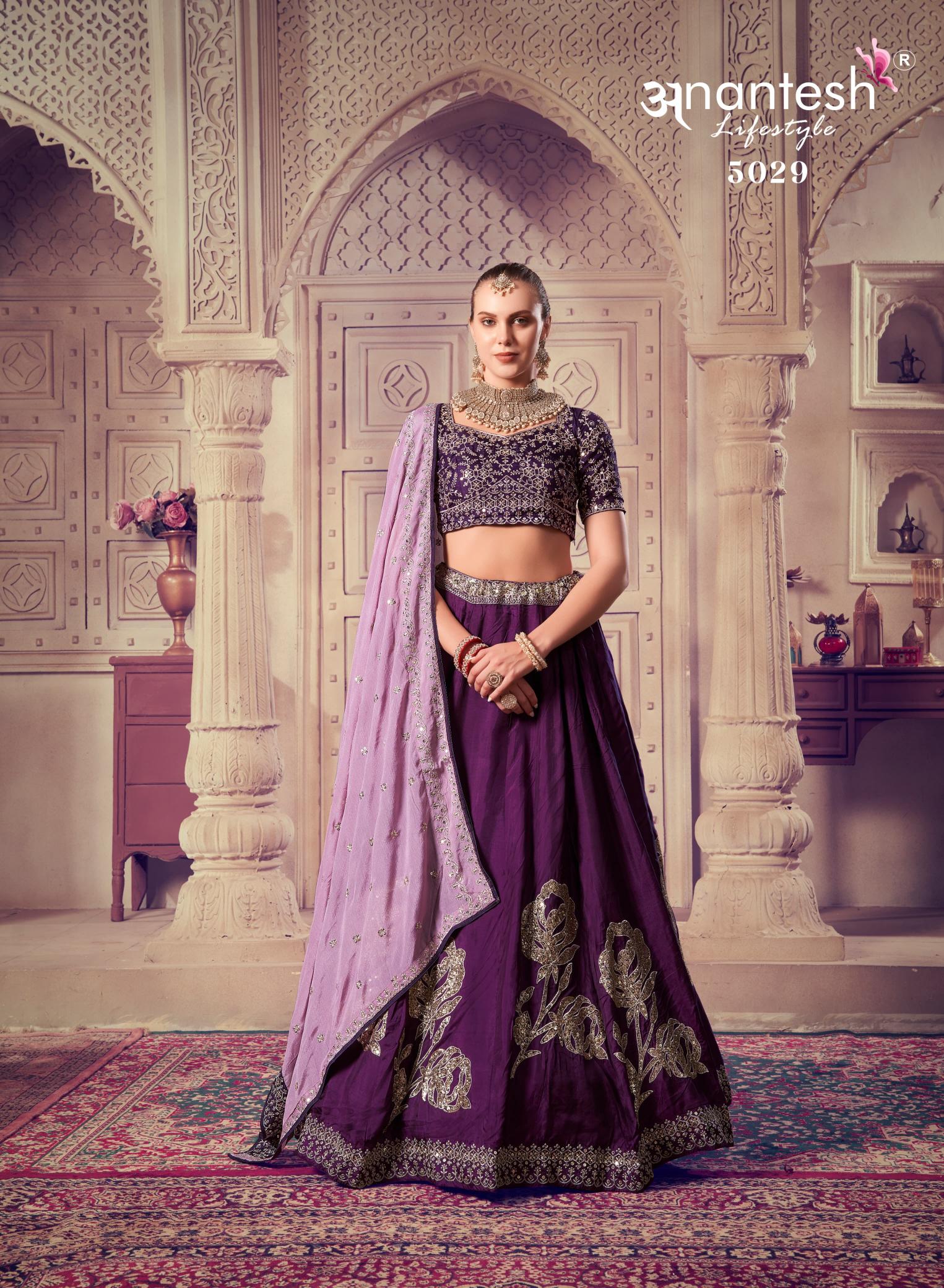 Anantesh Occations Vol 8 Designer Lehenga Choli Wholesale Catalog