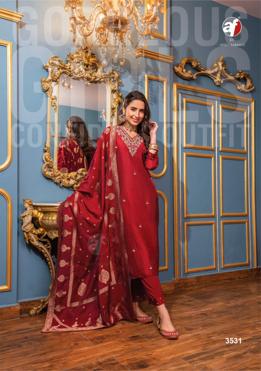 ANJU FABRICS Ghunghat VOL 10 Kurti Wholesale Catalog