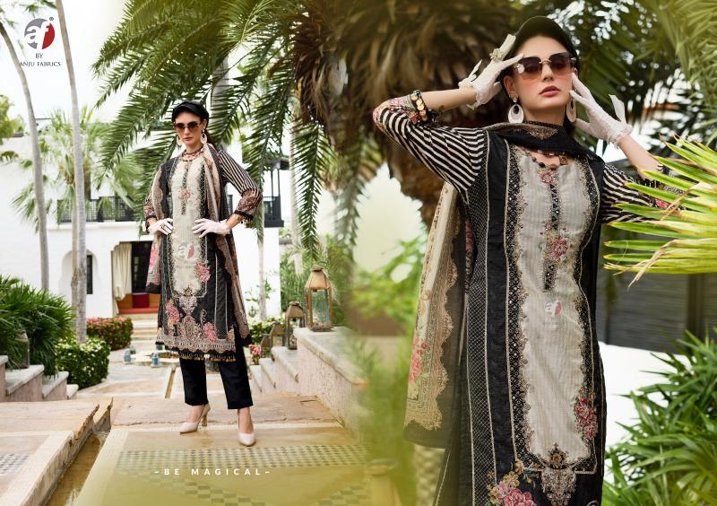 Anju Fabrics Inayat Fancy Kurti Wholesale Catalog