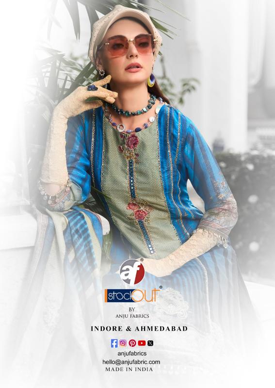 Anju Fabrics Inayat Fancy Kurti Wholesale Catalog