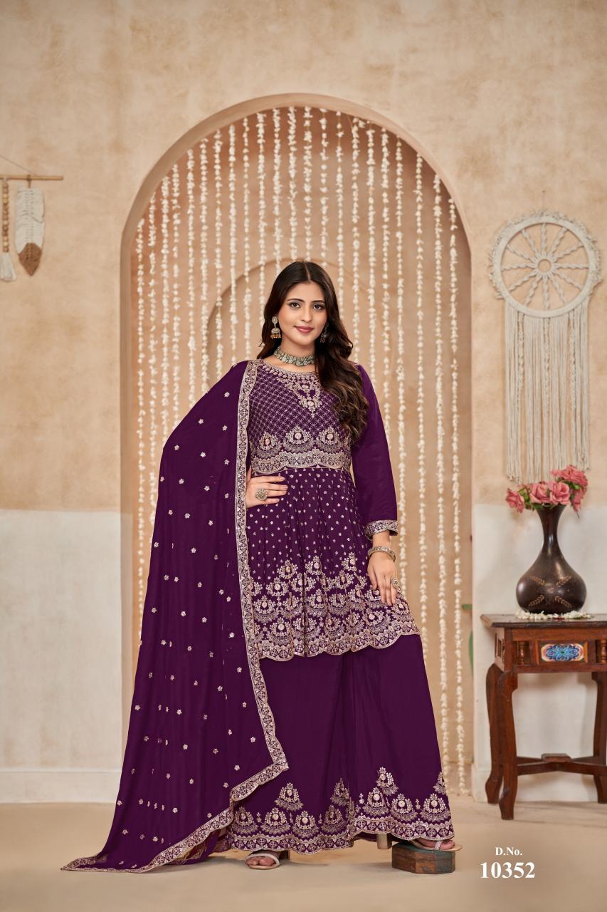 Anjubaa Vol 35 Designer Chinon Salwar Kameez Wholesale catalog
