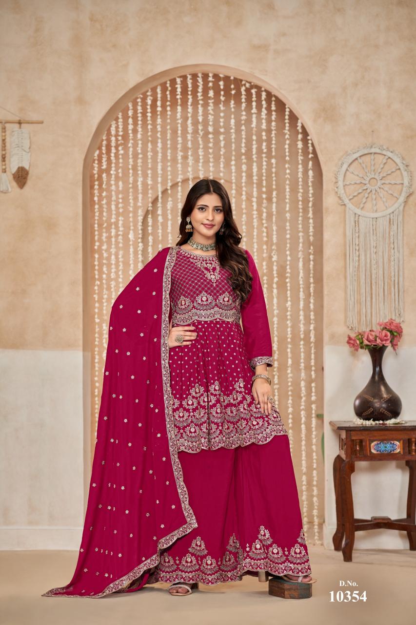 Anjubaa Vol 35 Designer Chinon Salwar Kameez Wholesale catalog