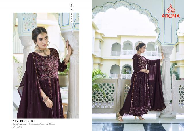Aroma Tara Georgette Designer Salwar Kameez Wholesale catalog