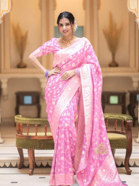 Banarasi 40100 Designer Banarasi Soft Silk Saree Wholesale Catalog