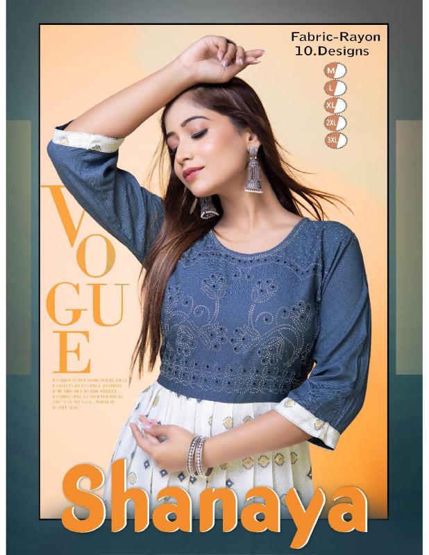 BEAUTY SHANAYA Rayon Kurti Wholesale Catalog
