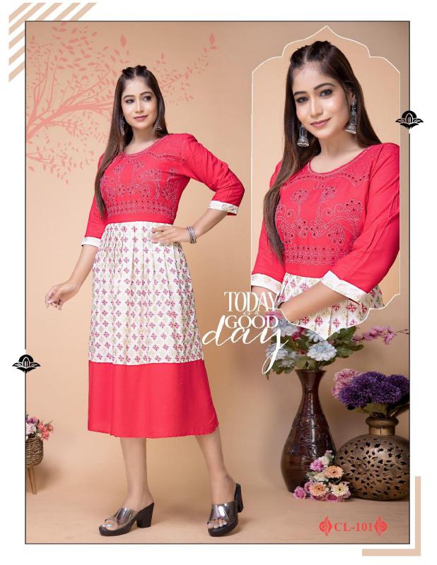 BEAUTY SHANAYA Rayon Kurti Wholesale Catalog