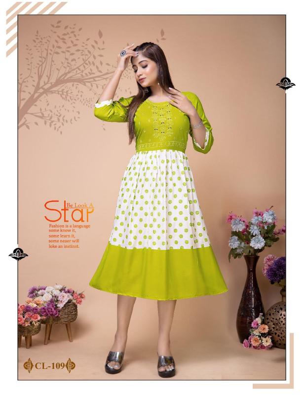 BEAUTY SHANAYA Rayon Kurti Wholesale Catalog