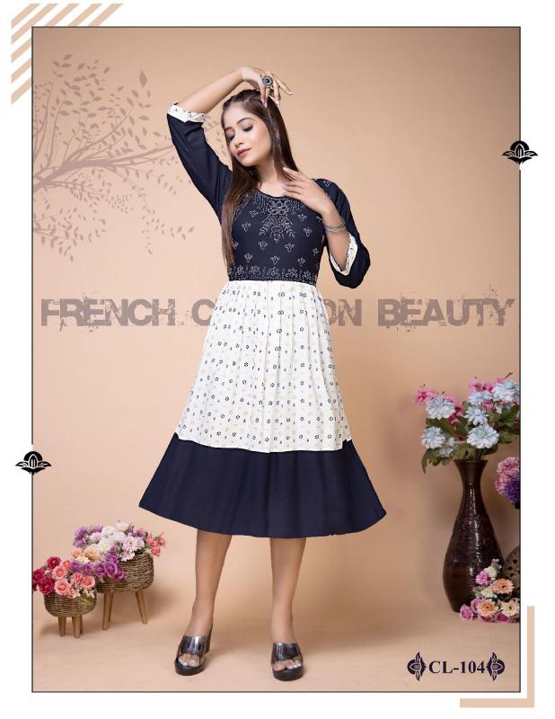 BEAUTY SHANAYA Rayon Kurti Wholesale Catalog